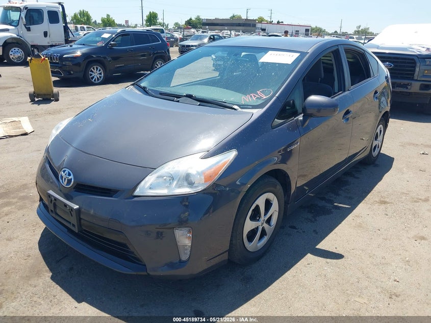 JTDKN3DU4D5637782 2013 TOYOTA PRIUS THREE photo 1