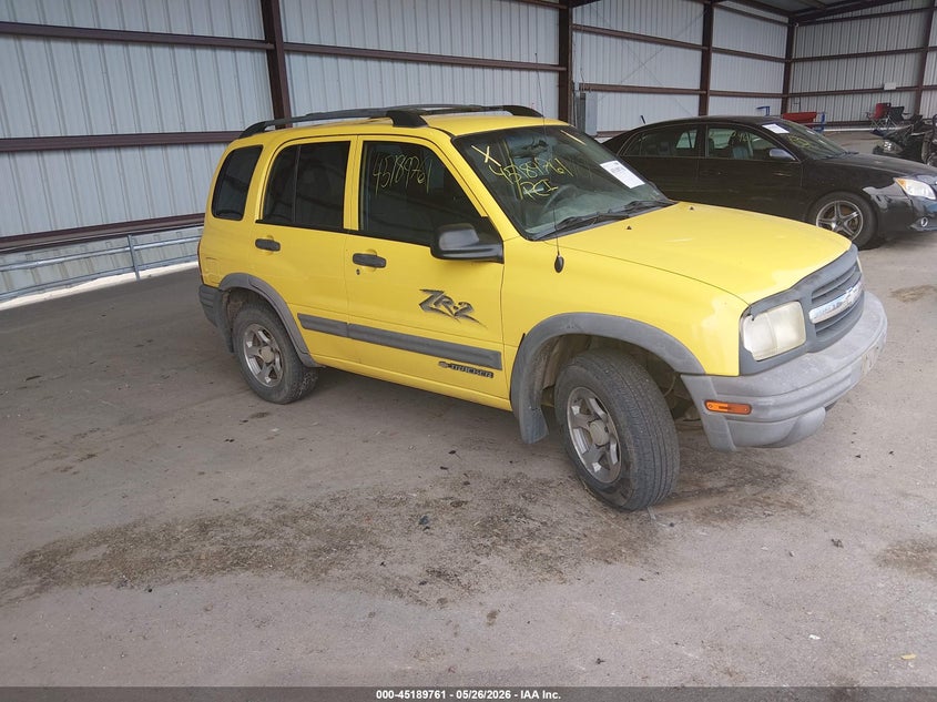 2003 CHEVROLET TRACKER SPORT UTILITY VEHICLE 2.5L V-6 DOHC, 165HP