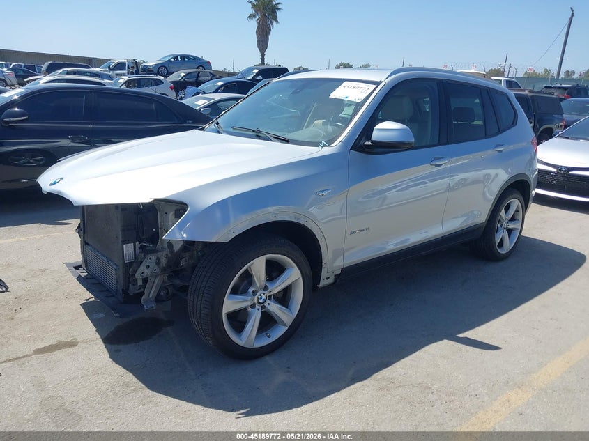 Vin: 5uxwz7c38h0v92658, lot: 45687484, bmw x3 sdrive28i 20172