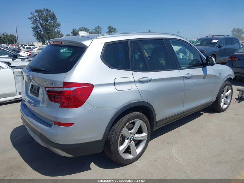 Vin: 5uxwz7c38h0v92658, lot: 45687484, bmw x3 sdrive28i 20174