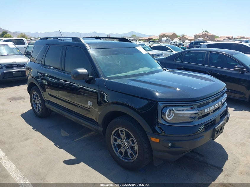 Vin: 3fmcr9b67nre33343, lot: 45687501, ford bronco sport big bend 2022 img_1