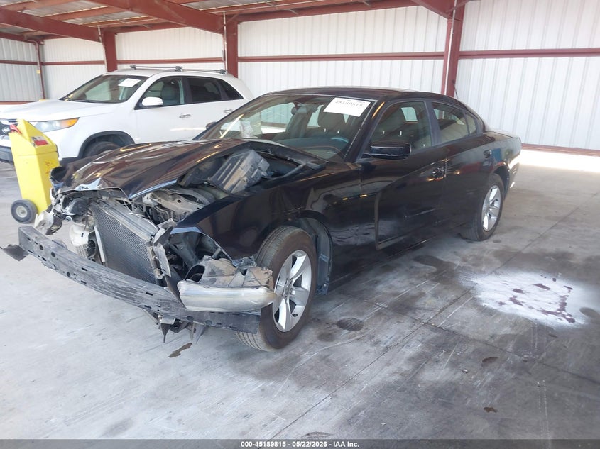 2013 DODGE CHARGER SEDAN 3.6L V-6 DOHC, VVT, 292HP