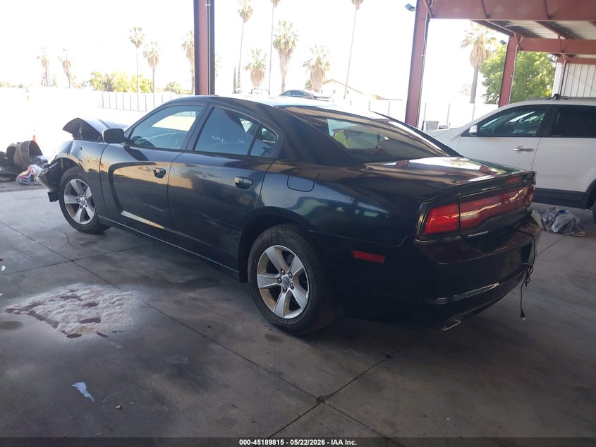 2013 DODGE CHARGER SEDAN 3.6L V-6 DOHC, VVT, 292HP
