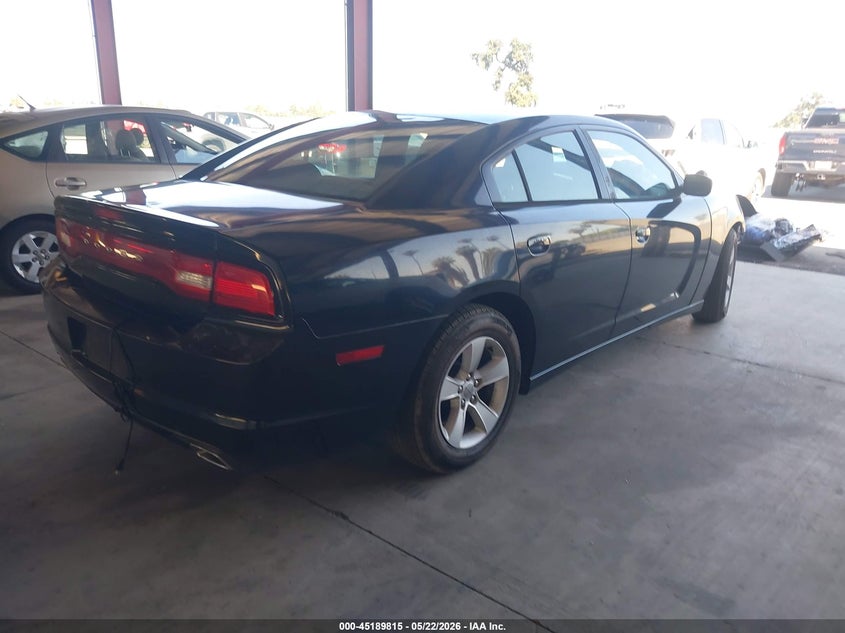 2013 DODGE CHARGER SEDAN 3.6L V-6 DOHC, VVT, 292HP