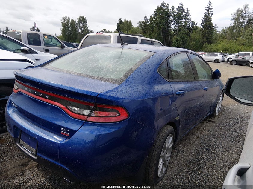 Vin: 1c3cdfbh9dd204273, lot: 45687575, dodge dart sxt 20134