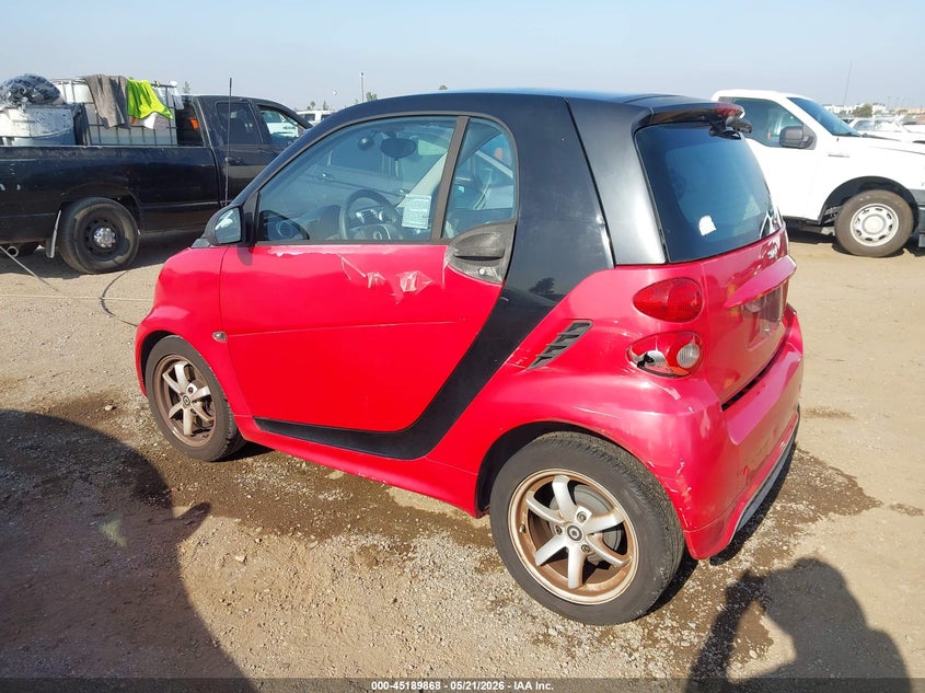 Vin: wmeej3ba0ek783540, lot: 45687580, smart fortwo passion 20143
