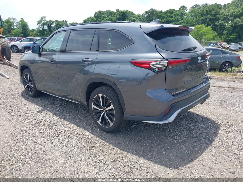 Vin: 5tdlzrbh4ms146009, lot: 45687586, toyota highlander xse 20213
