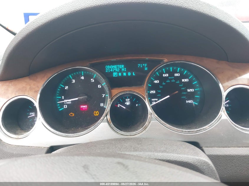 2009 BUICK ENCLAVE SPORT UTILITY VEHICLE 3.6L V-6 DI, DOHC, VVT, 288HP