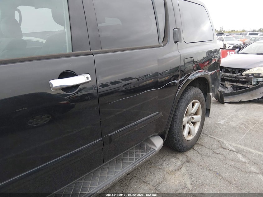 2008 Nissan Armada Se VIN: 5N1AA08D78N621190 Lot: 45189919