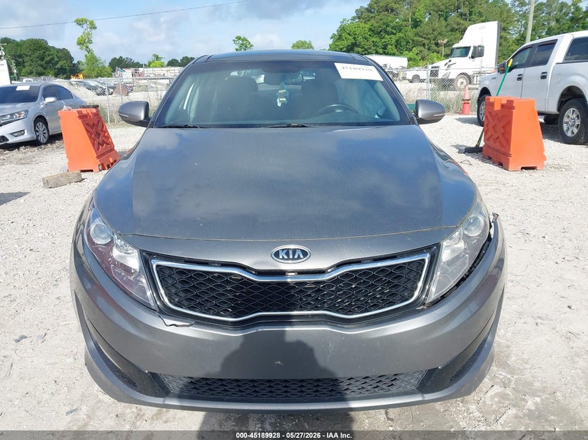 2012 Kia Optima 2.0 Sx grey Lot 111045189928 Vin 5XXGR4A65CG014042
