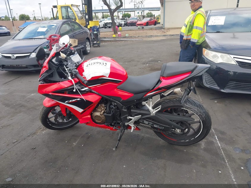 2023 Honda Cbr500 Ra VIN: MLHPC6254P5400705 Lot: 45189932