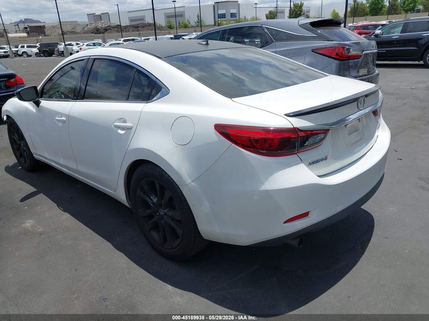Vin: jm1gj1w52g1416916, lot: 45687650, mazda mazda6 i grand touring 20163