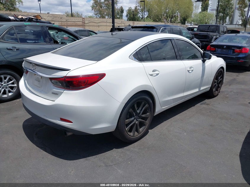 Vin: jm1gj1w52g1416916, lot: 45687650, mazda mazda6 i grand touring 20164