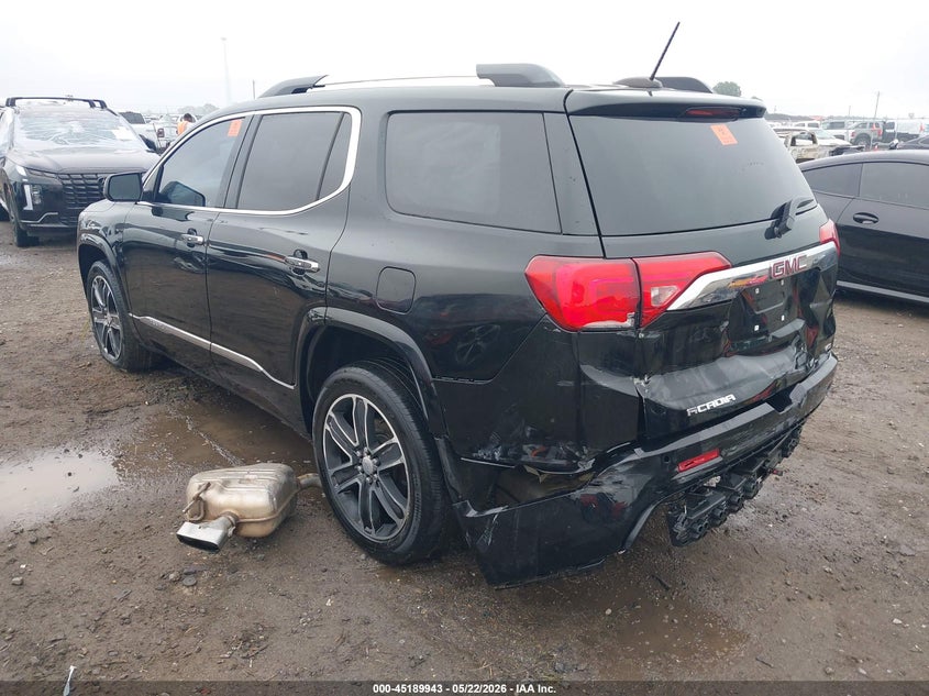 Vin: 1gkknxls2kz181668, lot: 45687655, gmc acadia denali 20193