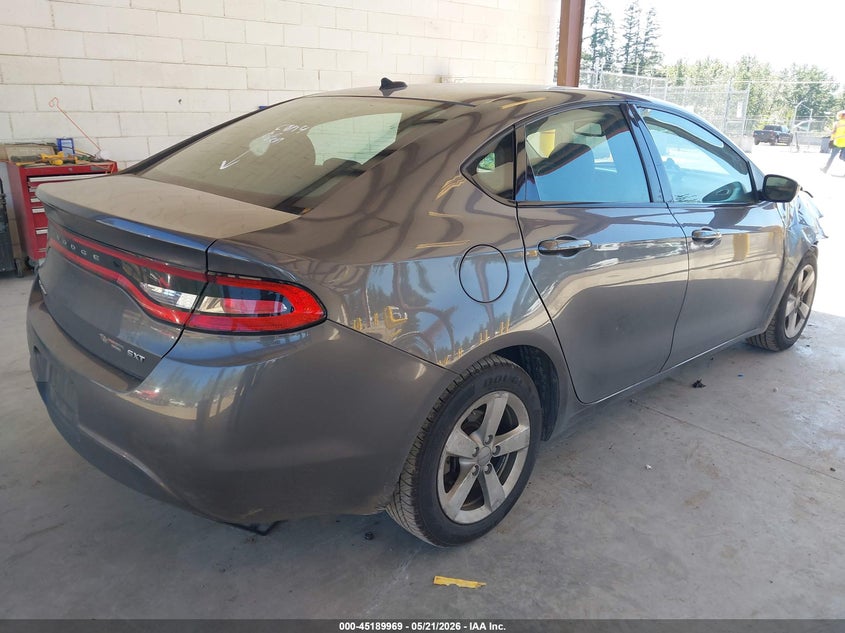 Vin: 1c3cdfbb5fd330256, lot: 45687681, dodge dart sxt 20154