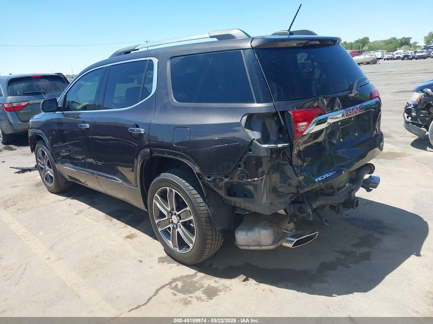 Vin: 1gkknxls3kz133967, lot: 45687686, gmc acadia denali 20193