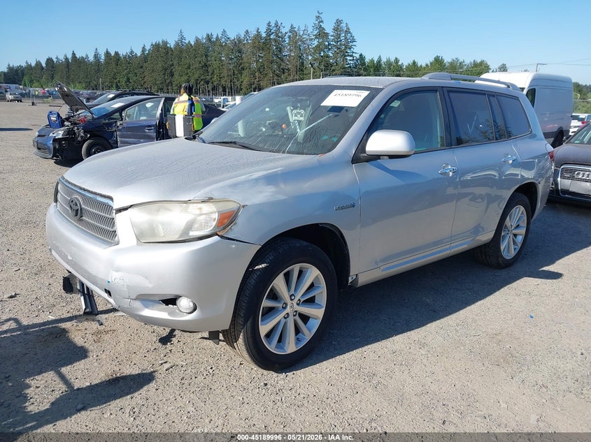 2010 TOYOTA HIGHLANDER SPORT UTILITY VEHICLE 3.3L 6
