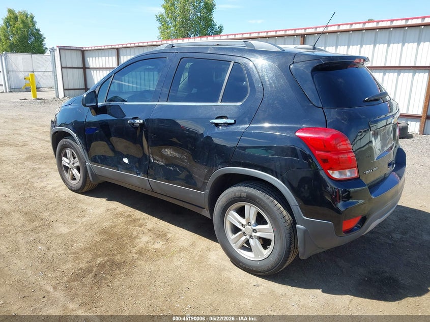 Vin: 3gncjpsb3hl283761, lot: 45687719, chevrolet trax lt 20173