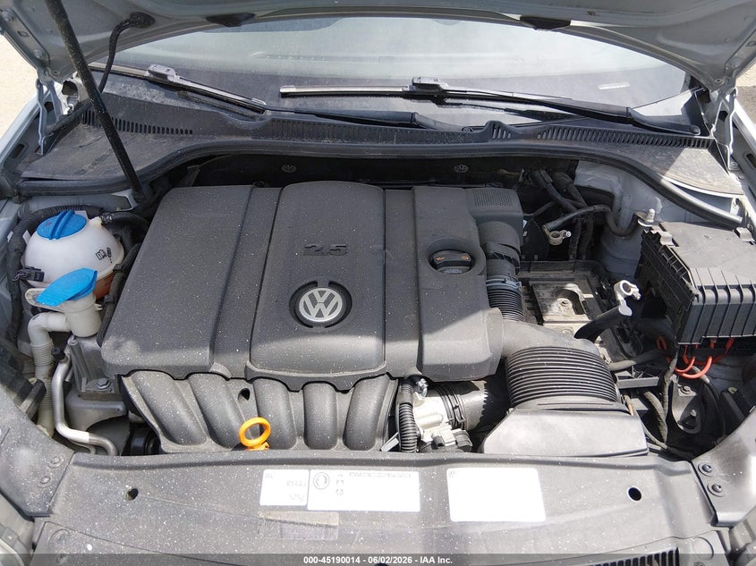 2012 Volkswagen Golf 2.5L 4-Door VIN: WVWDB7AJ2CW199050 Lot: 45190014