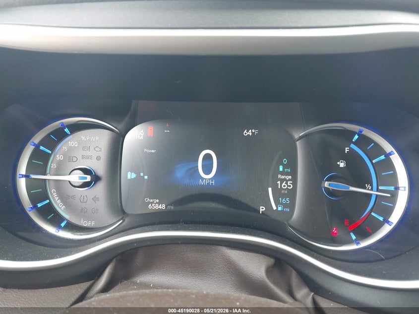 2021 CHRYSLER PACIFICA HYBRID 3.6L V-6 DOHC, VVT, (VIN: 2C4RC1L73MR606191
