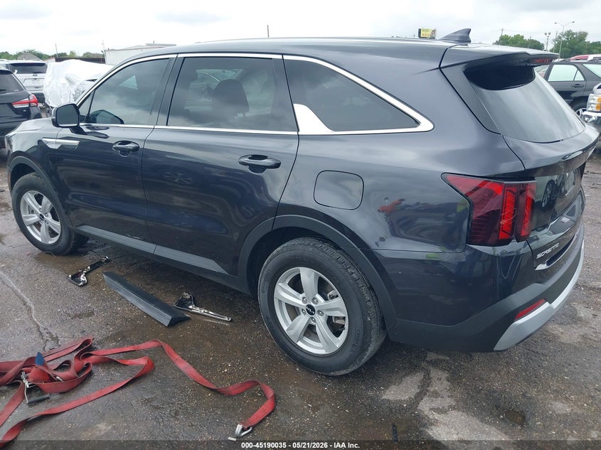 Vin: 5xyrg4jc7tg442243, lot: 45687747, kia sorento lx 20263