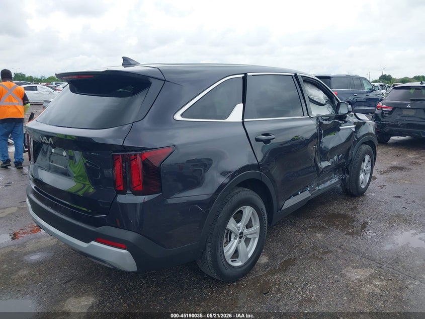Vin: 5xyrg4jc7tg442243, lot: 45687747, kia sorento lx 20264