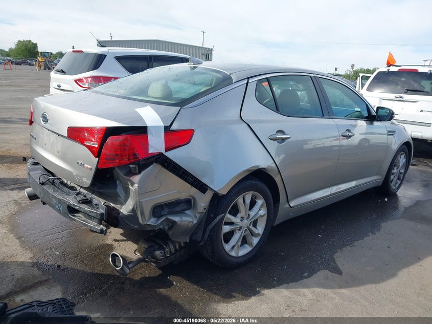 Vin: 5xxgn4a73cg058528, lot: 45687780, kia optima ex 20124