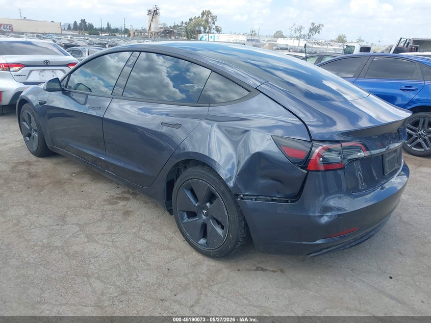 Vin: 5yj3e1ea6pf658682, lot: 45687785, tesla model 3 rear-wheel drive 20233