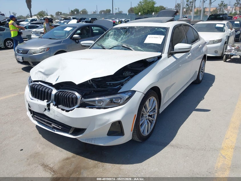 Vin: 3mw69ff07p8d40334, lot: 45687786, bmw 330i 20232