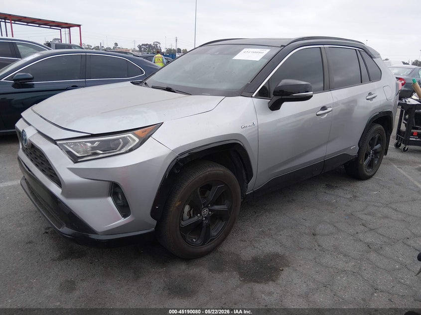 2020 Toyota Rav4 Xse Hybrid JTMEWRFV5LJ044621 photo 1