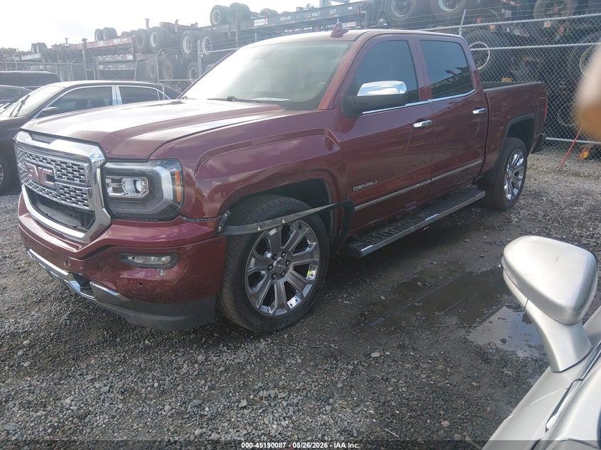 Vin: 3gtu2pec0gg367722, lot: 45687799, gmc sierra 1500 denali 20162