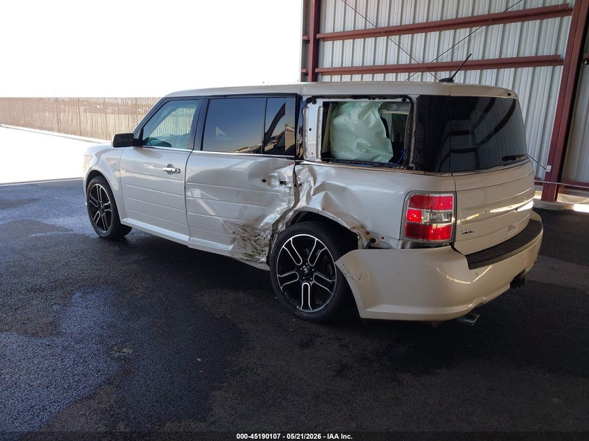 Vin: 2fmgk5c85fba11960, lot: 45687819, ford flex sel 20153