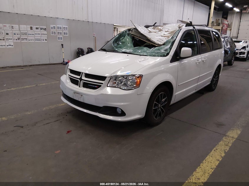 Vin: 2c4rdgeg8hr858070, lot: 45687836, dodge grand caravan gt 20172