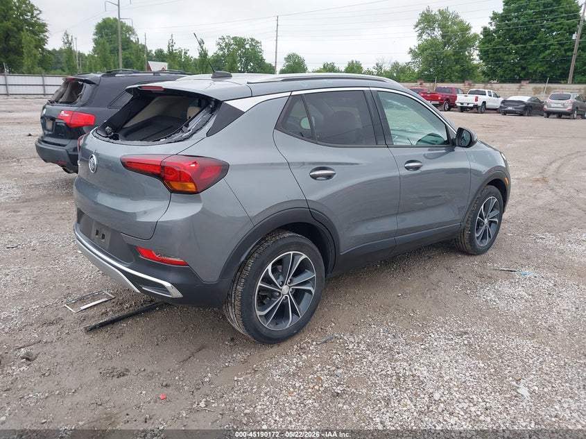 Vin: kl4mmfsl4mb125880, lot: 45687884, buick encore gx fwd essence 20214