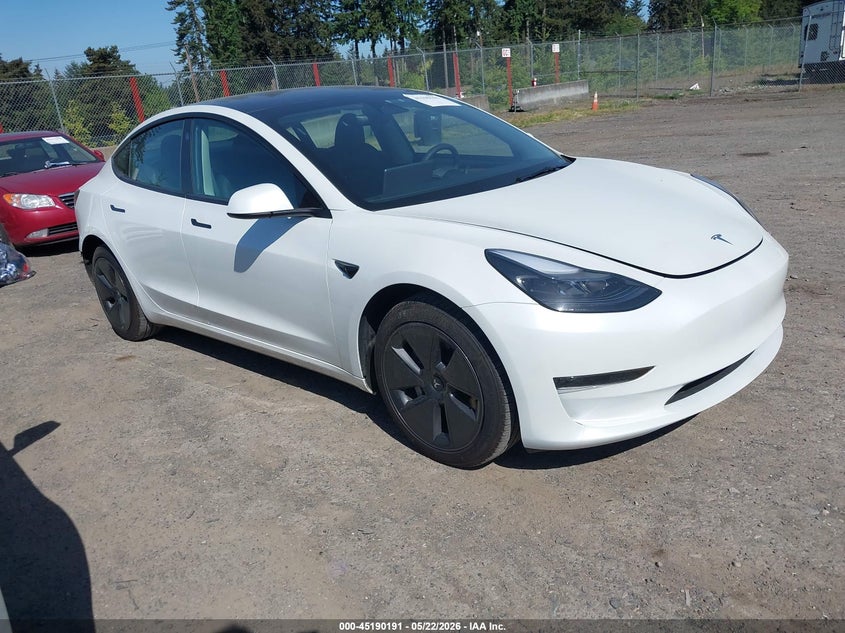 Vin: 5yj3e1eaxpf598549, lot: 45687903, tesla model 3 rear-wheel drive 2023 img_1