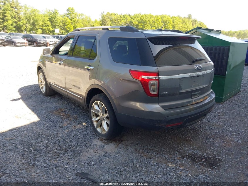 Vin: 1fm5k8d80dgb90910, lot: 45687909, ford explorer xlt 20133