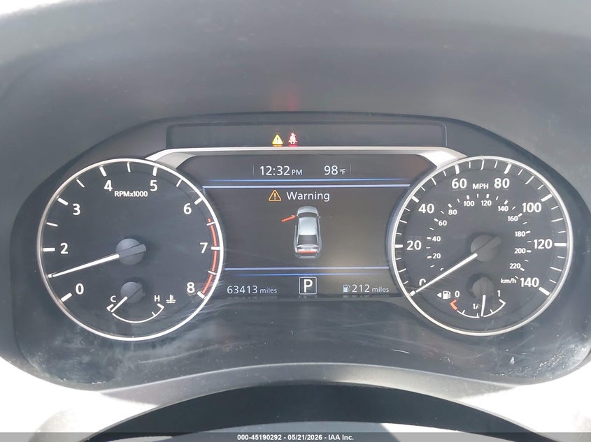 2022 NISSAN ALTIMA 2.5L I-4 DI, DOHC, V(VIN: 1N4BL4DW9NN353407