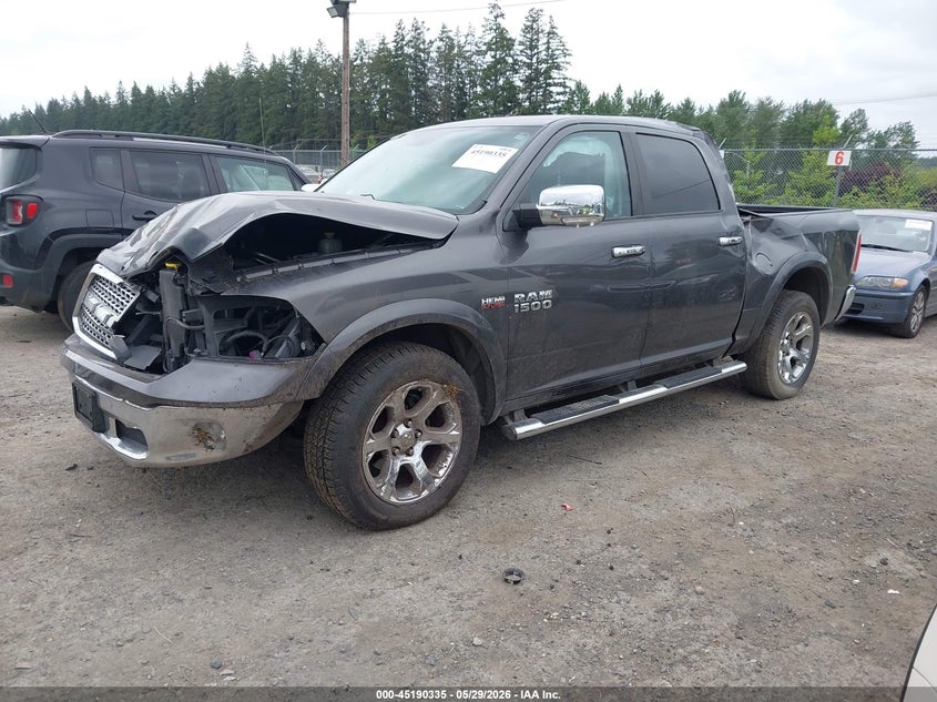 Vin: 1c6rr7nt1gs341499, lot: 45688047, ram 1500 laramie 20162