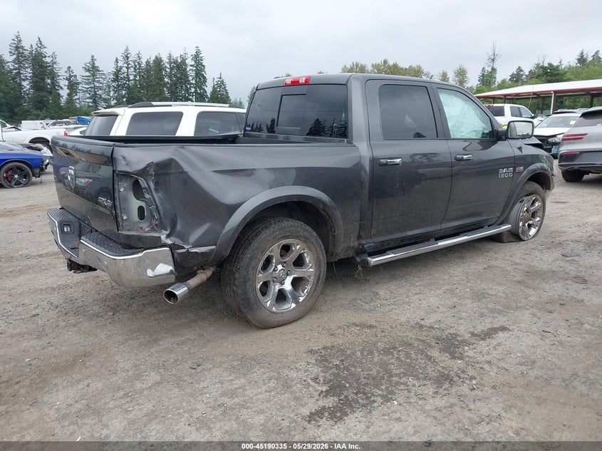 Vin: 1c6rr7nt1gs341499, lot: 45688047, ram 1500 laramie 20164