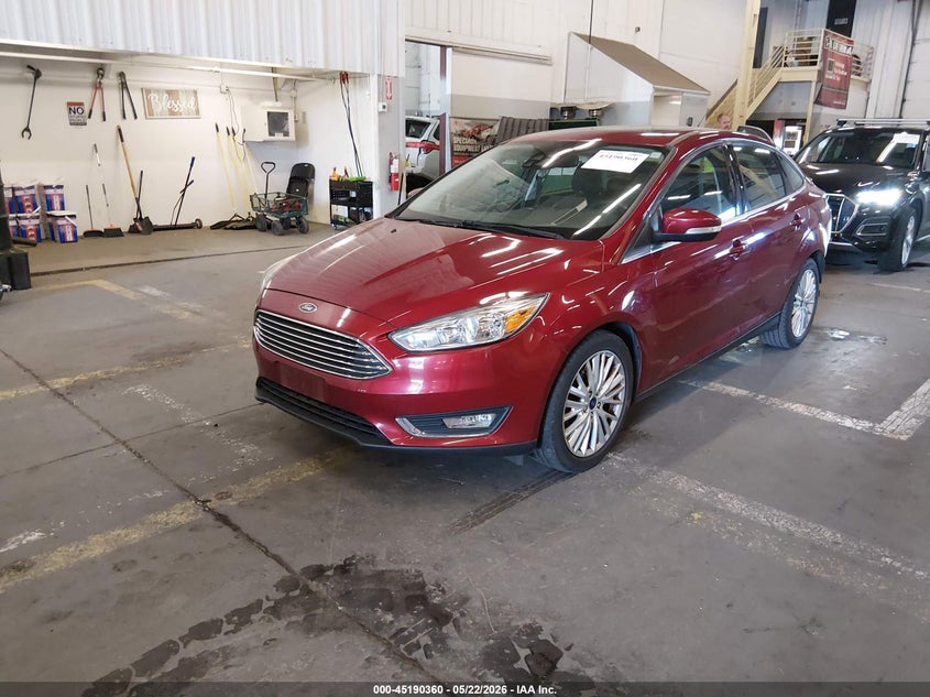 Vin: 1fadp3j29hl325602, lot: 45688072, ford focus titanium 20172