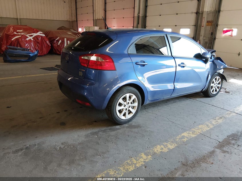 2013 KIA RIO auction photo 4