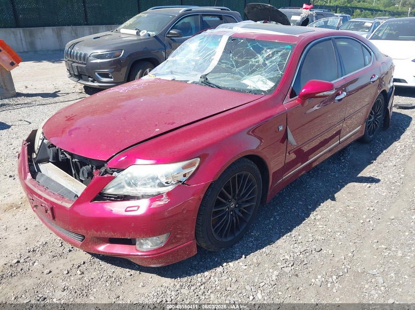 Vin: jthbl5ef6a5101556, lot: 45688123, lexus ls 460 20102
