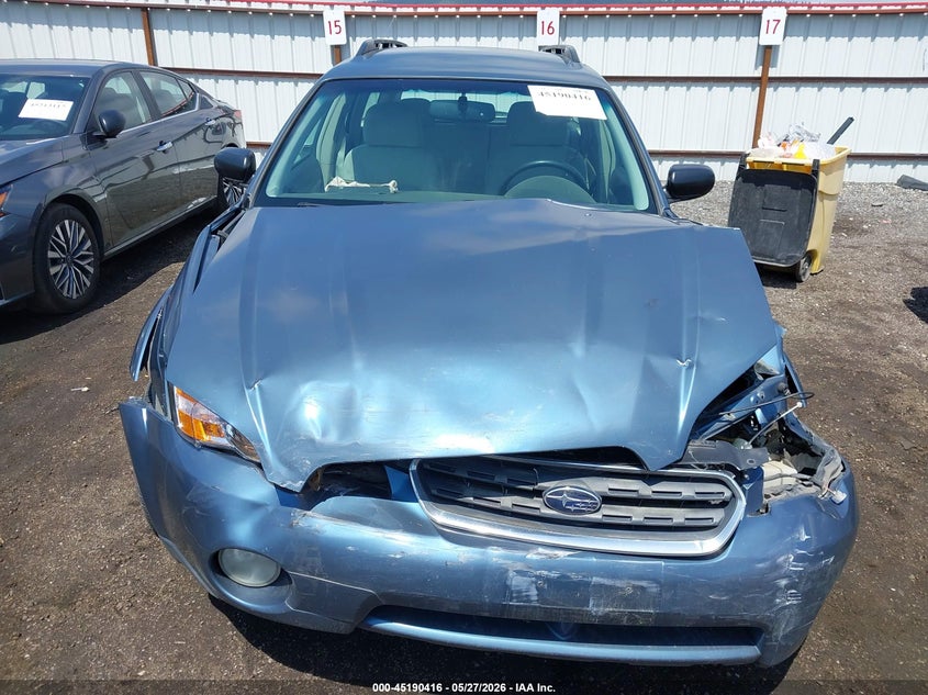 2006 Subaru Outback 2.5I VIN: 4S4BP61CX67343460 Lot: 45190416