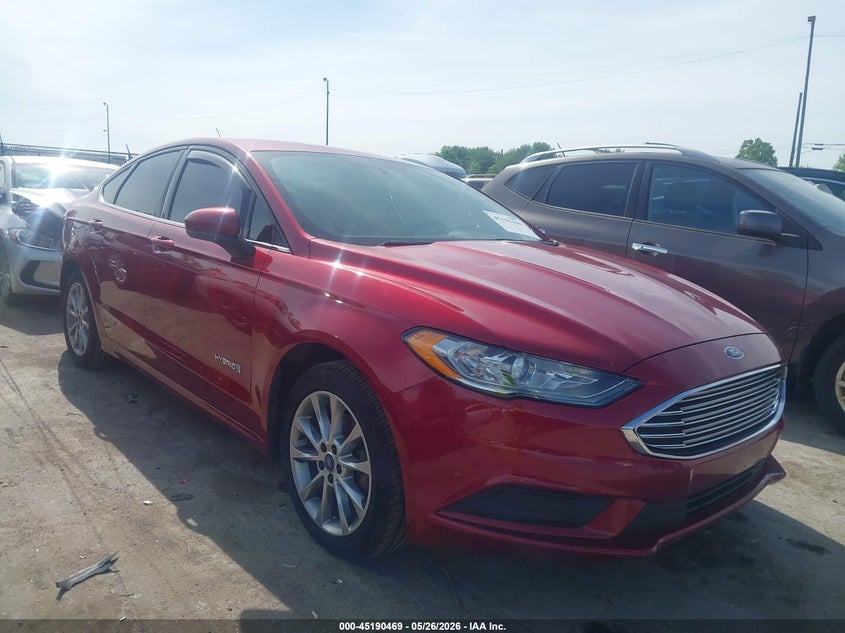 Vin: 3fa6p0lu3hr395314, lot: 45688181, ford fusion hybrid se 2017 img_1