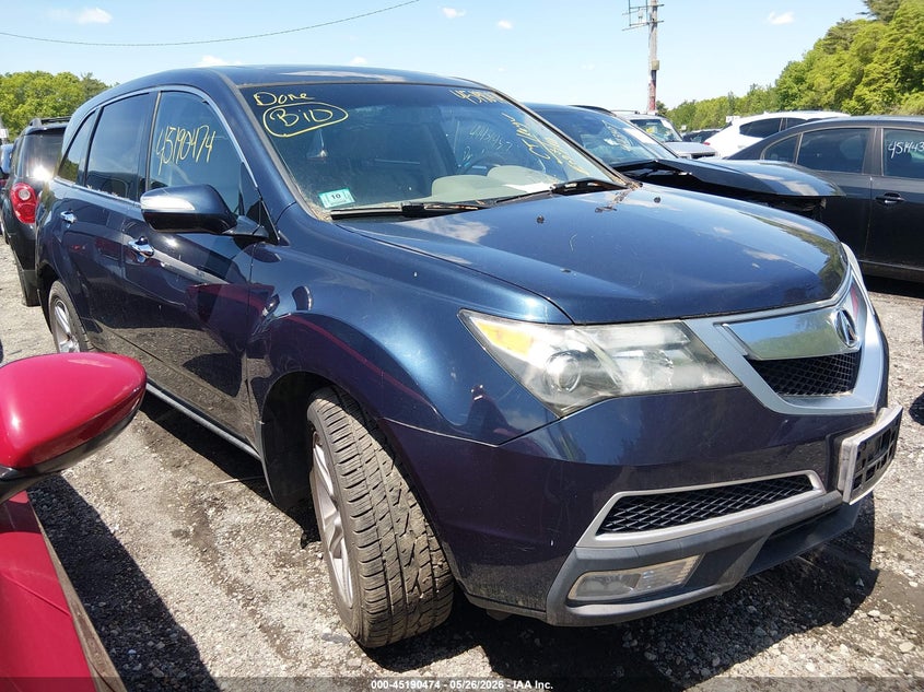 2012 ACURA MDX TECHNOLOGY PACKAGE