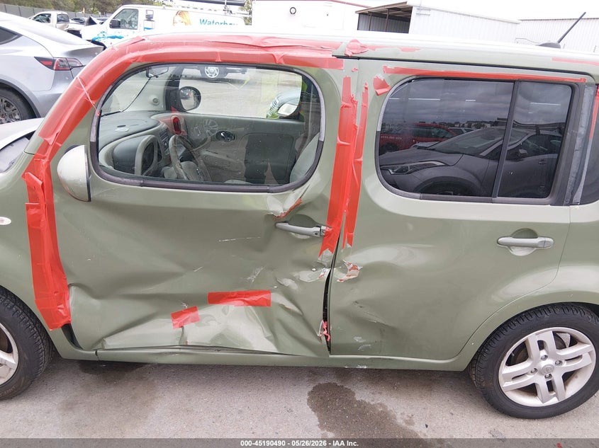2009 Nissan Cube 1.8Sl VIN: JN8AZ28R39T119332 Lot: 45190490