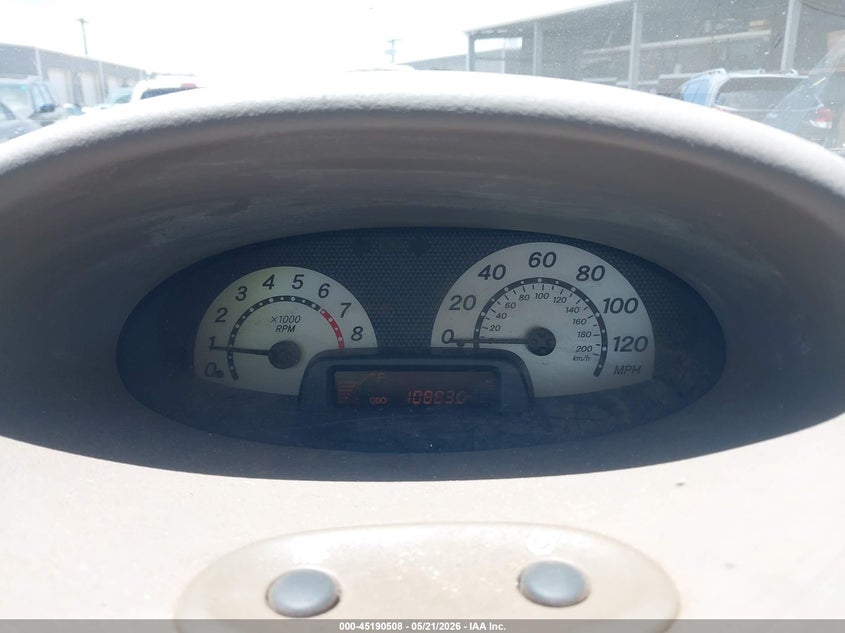 TOYOTA ECHO 2003 VIN JTDBT123830287587