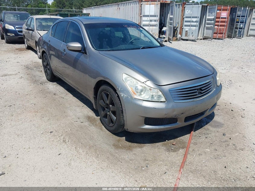 2009 INFINITI G37X