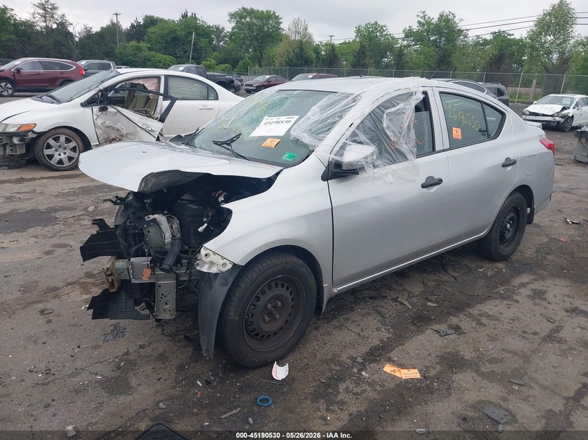 Vin: 3n1cn7ap2gl843751, lot: 45688242, nissan versa 1.6 s+ 20162