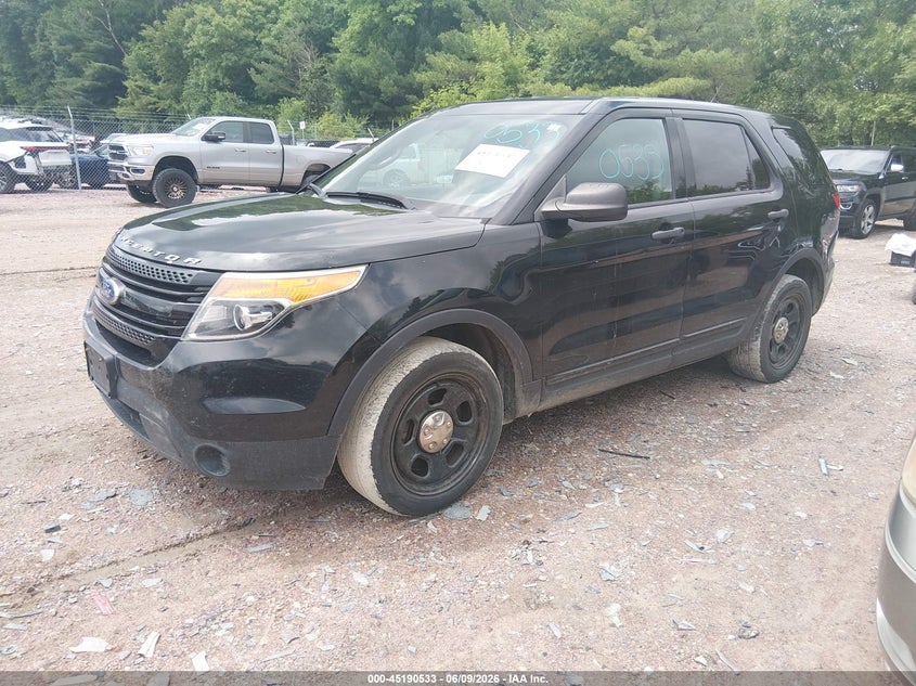 Vin: 1fm5k8arxfgb61348, lot: 45688245, ford utility police interceptor 20152
